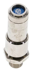 G 3/8'' Nickel-plated Brass Pre-Set Safety Valve 0.5 bar (7.25 psi) DN 10