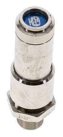 G 3/8'' Nickel-plated Brass Pre-Set Safety Valve 3 bar (43.51 psi) DN 10