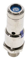 G 3/8'' Nickel-plated Brass Pre-Set Safety Valve 1.8 bar (26.11 psi) DN 10