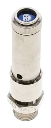 G 1/2'' Nickel-plated Brass Pre-Set Safety Valve 34 bar (493.14 psi) DN 10