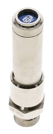 G 1/2'' Nickel-plated Brass Pre-Set Safety Valve 34 bar (493.14 psi) DN 10