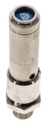G 3/8'' Nickel-plated Brass Pre-Set Safety Valve 11 bar (159.54 psi) DN 10