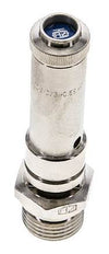 G 1/2'' Nickel-plated Brass Pre-Set Safety Valve 16 bar (232.06 psi) DN 8