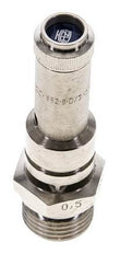 G 1/2'' Nickel-plated Brass Pre-Set Safety Valve 3 bar (43.51 psi) DN 8