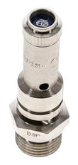 G 1/2'' Nickel-plated Brass Pre-Set Safety Valve 4 bar (58.02 psi) DN 8