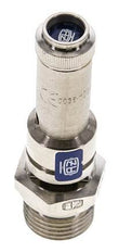 G 1/2'' Nickel-plated Brass Pre-Set Safety Valve 11.5 bar (166.8 psi) DN 8