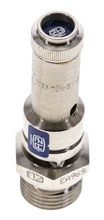 G 1/2'' Nickel-plated Brass Pre-Set Safety Valve 4 bar (58.02 psi) DN 8