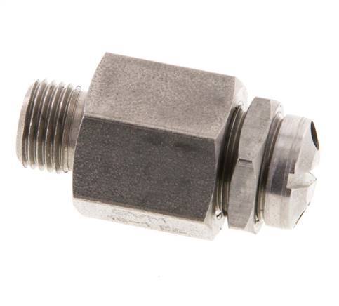 G 1/8'' Roestvrij staal 303 Verstelbare Veiligheidsklep 0,5-1 bar (7,25-14,50 psi)