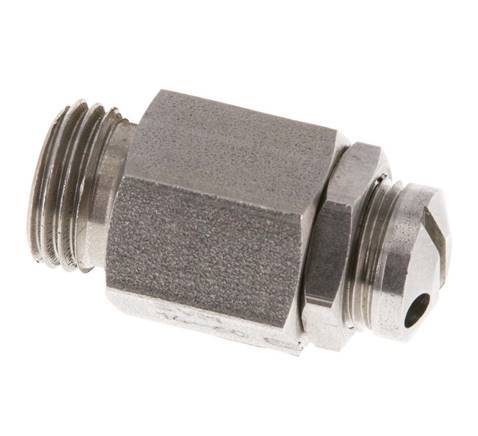 G 1/4'' Roestvrij staal 303 Regelbare veiligheidsklep 30-60 bar (435,11-870,22 psi)