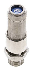G 1/2'' Stainless steel 316 Ti Pre-Set Safety Valve 1.5 bar (21.76 psi) DN 10