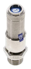 G 1/2'' Stainless steel 316 Ti Pre-Set Safety Valve 5.5 bar (79.77 psi) DN 10