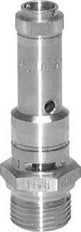 G 1/2'' Stainless steel 316 Ti Pre-Set Safety Valve 22 bar (319.09 psi) DN 8