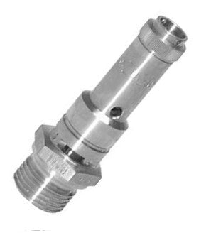 G 1/2'' RVS 316 Vooringesteld Veiligheidsventiel 0,3 bar (4,35 psi) DN 8