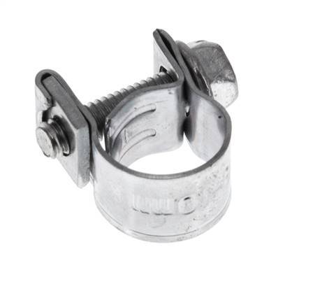 Mini Slangklem Verzinkt Staal 8-10mm