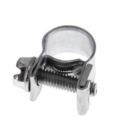 Mini Slangklem Verzinkt Staal 8-10mm