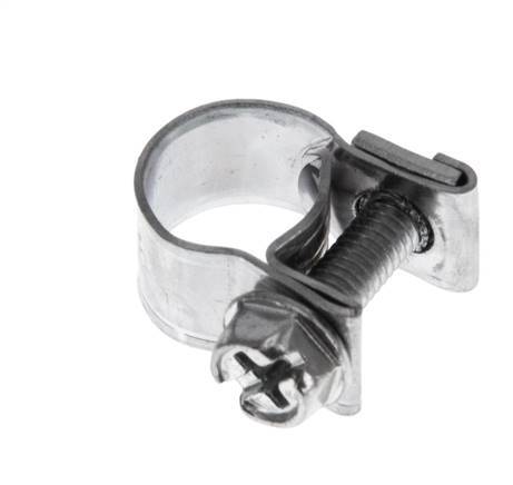 Mini Slangklem Verzinkt Staal 8-10mm
