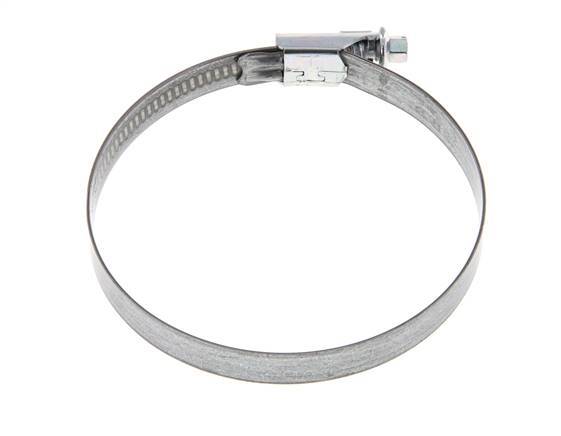 80 - 100 mm Hose Clamp with a Galvanised Steel 12 mm band - Norma [5 Pieces]