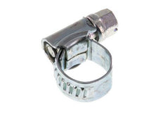 8 - 12 mm Hose Clamp with a Galvanised Steel 9 mm band - Ideal [10 Pieces]