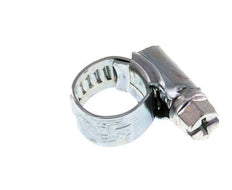 8 - 12 mm Hose Clamp with a Galvanised Steel 9 mm band - Ideal [10 Pieces]