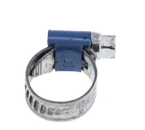 10 - 16 mm Hose Clamp with a Galvanised Steel 9 mm band - Aba [5 Pieces]