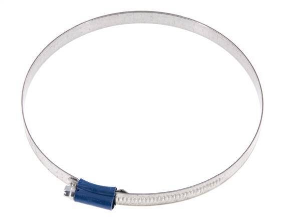 140 - 160 mm Hose Clamp with a Galvanised Steel 12 mm band - Aba [2 Pieces]