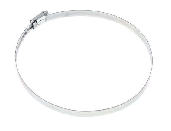 160 - 180 mm Hose Clamp with a Galvanised Steel 12 mm band - Ideal [2 Pieces]