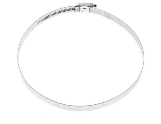 160 - 180 mm Hose Clamp with a Galvanised Steel 12 mm band - Ideal [2 Pieces]