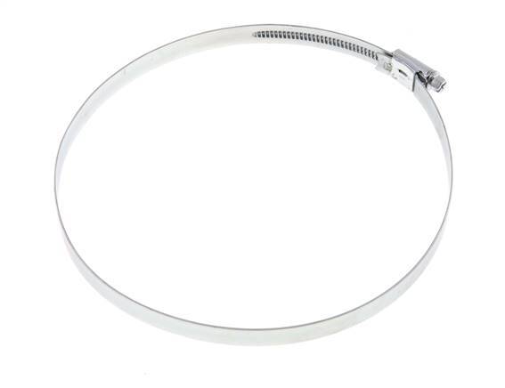 160 - 180 mm Hose Clamp with a Galvanised Steel 12 mm band - Ideal [2 Pieces]