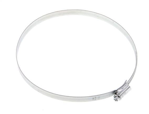 160 - 180 mm Hose Clamp with a Galvanised Steel 12 mm band - Ideal [2 Pieces]
