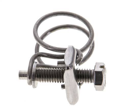 20 - 23 mm Slangklem Gegalvaniseerd Staal