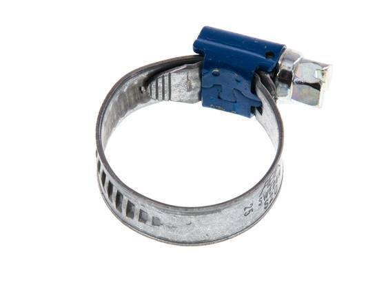 16 - 25 mm Hose Clamp with a Galvanised Steel 9 mm band - Aba [5 Pieces]