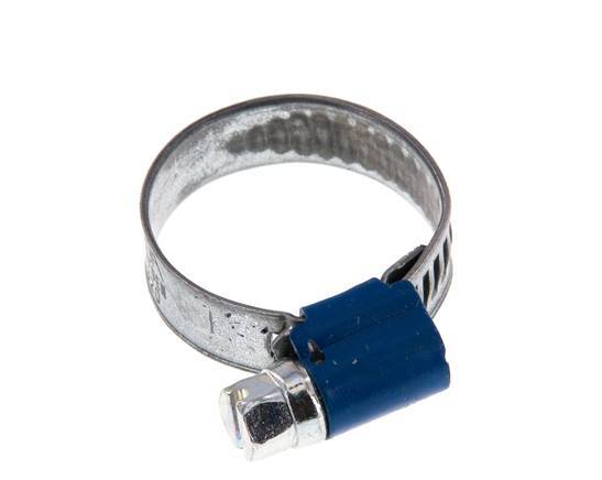 16 - 25 mm Hose Clamp with a Galvanised Steel 9 mm band - Aba [5 Pieces]