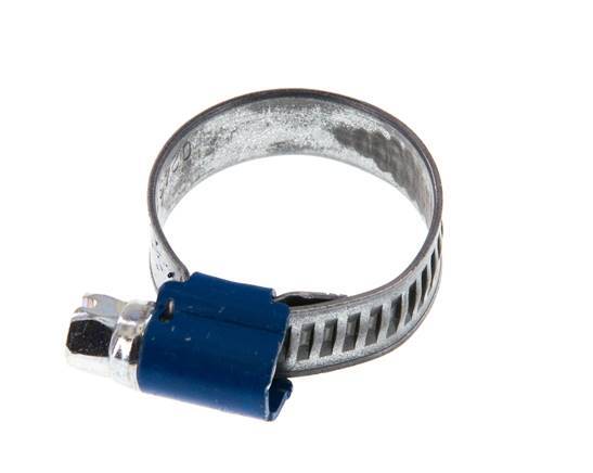16 - 25 mm Hose Clamp with a Galvanised Steel 9 mm band - Aba [5 Pieces]