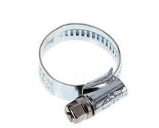 16 - 25 mm Hose Clamp with a Galvanised Steel 9 mm band - Ideal [10 Pieces]