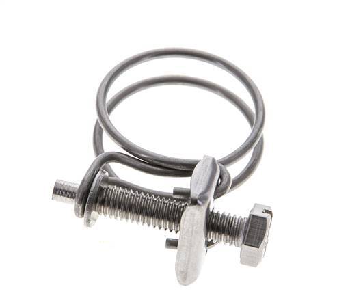 27 - 31 mm Slangklem Gegalvaniseerd Staal