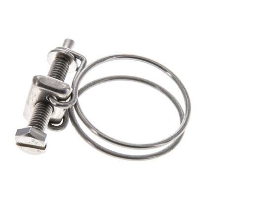 33 - 36 mm Hose Clamp Stainless Steel 304 [2 Pieces]