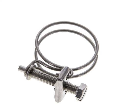35 - 40 mm Slangklem Gegalvaniseerd Staal