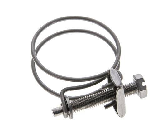 38 - 43 mm Slangklem Gegalvaniseerd Staal