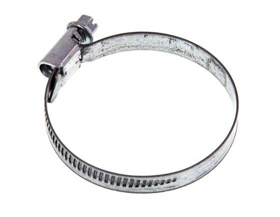 40 - 60 mm Hose Clamp with a Galvanised Steel 9 mm band - Norma [10 Pieces]