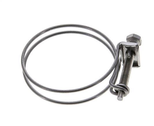 60 - 65 mm Hose Clamp Stainless Steel 304 [2 Pieces]