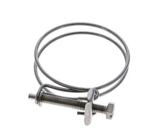 60 - 65 mm Hose Clamp Stainless Steel 304 [2 Pieces]