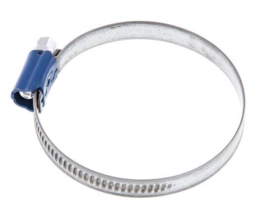 50 - 70 mm Hose Clamp with a Galvanised Steel 9 mm band - Aba [5 Pieces]