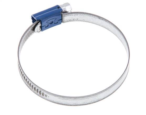 50 - 70 mm Hose Clamp with a Galvanised Steel 9 mm band - Aba [5 Pieces]