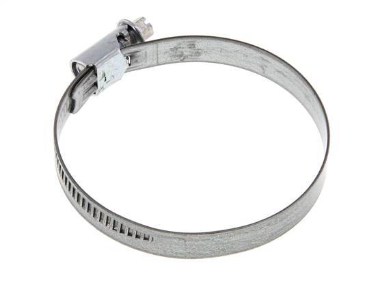 60 - 80 mm Hose Clamp with a Galvanised Steel 12 mm band - Norma [5 Pieces]