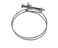 75 - 80 mm Hose Clamp Stainless Steel 304 [2 Pieces]