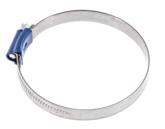 70 - 90 mm Hose Clamp with a Galvanised Steel 12 mm band - Aba [2 Pieces]