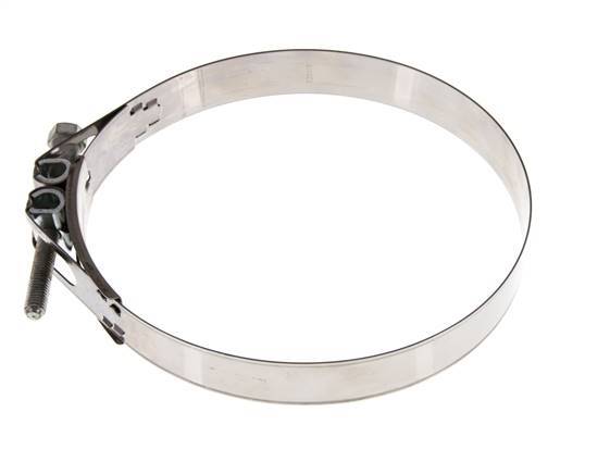 200 - 213 mm Slangklem van Rvs 430 met een 30 mm band - Norma