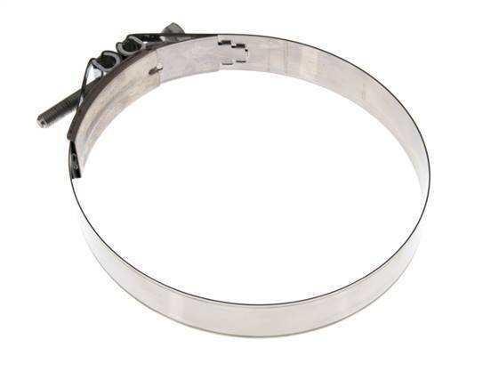 200 - 213 mm Slangklem van Rvs 430 met een 30 mm band - Norma