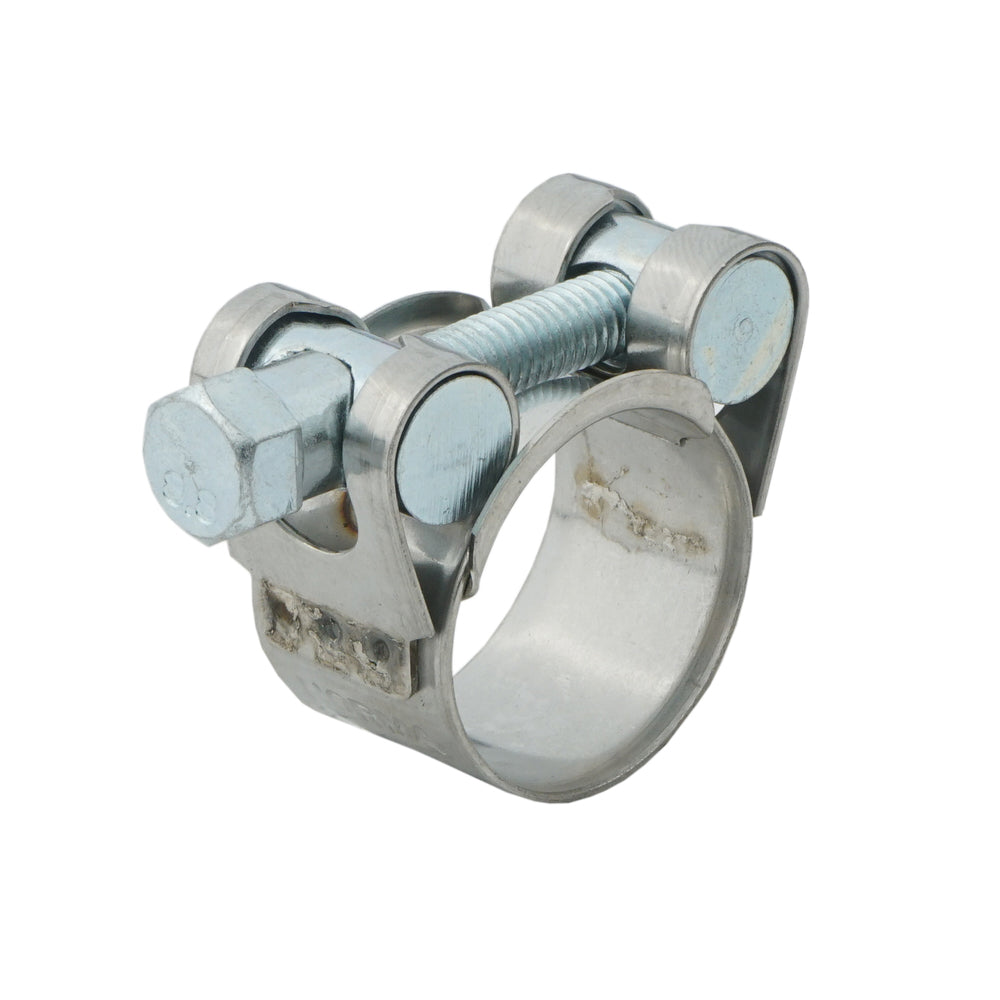 25 - 27 mm Slangklem van Rvs 430 met een 18 mm band - Norma [2 Stuks]