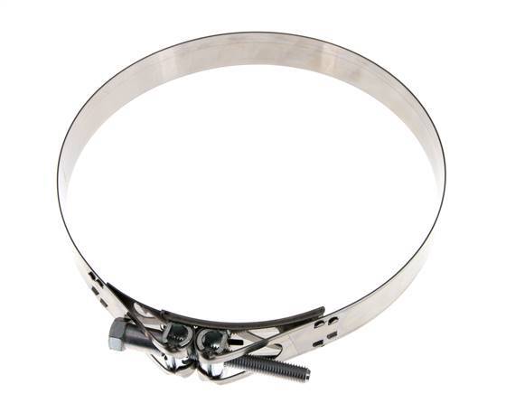 239 - 252 mm Slangklem van Rvs 430 met een 30 mm band - Norma